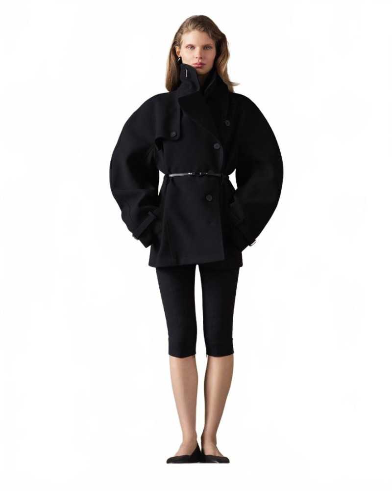 Le Trench Ovalo Court - Jacquemus - Black