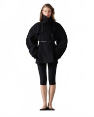 Le Trench Ovalo Court - Jacquemus - Black