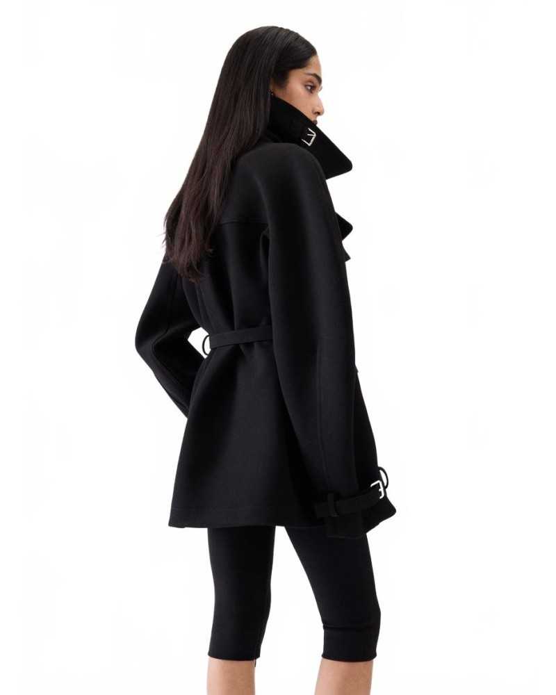 Le Trench Ovalo Court - Jacquemus - Black