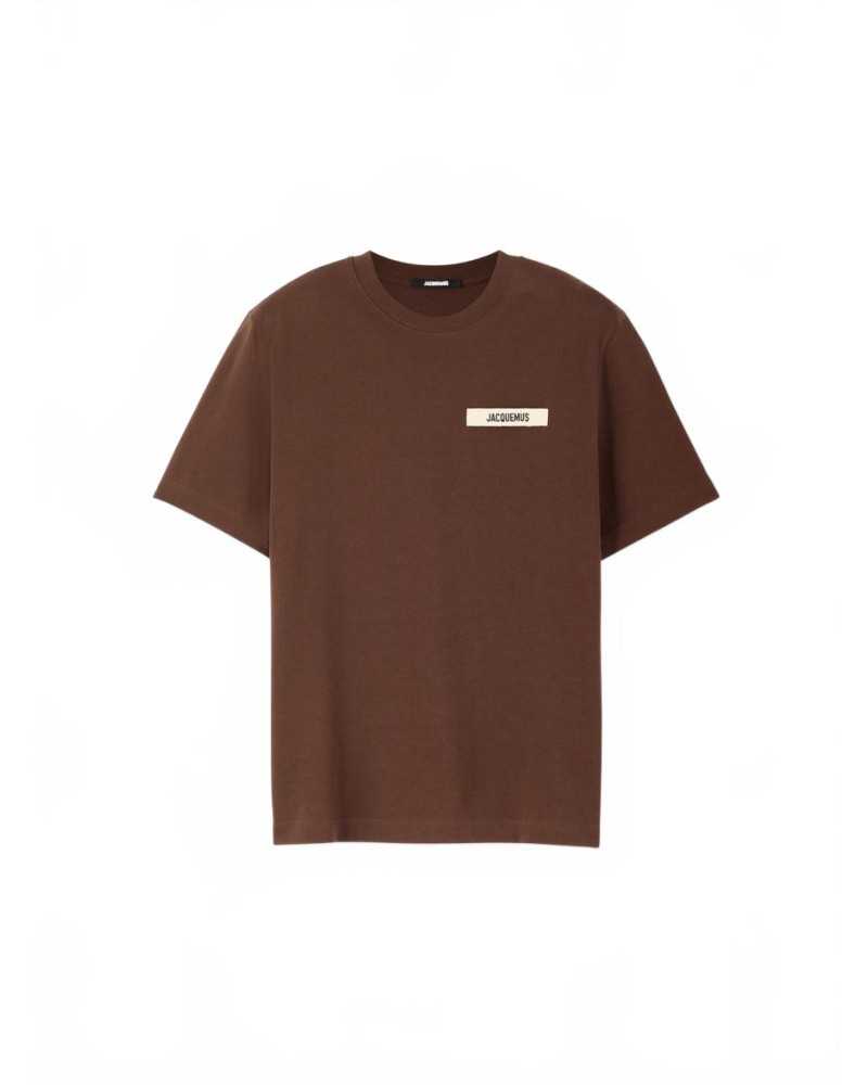 Le Tshirt Gros Grain - Jacquemus - Dark Brown