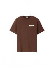 Le Tshirt Gros Grain - Jacquemus - Dark Brown