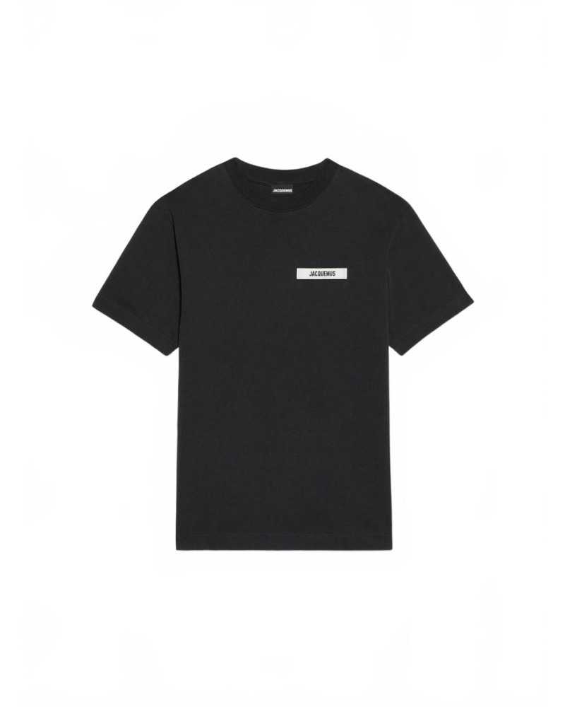 Le Tshirt Gros Grain - Jacquemus - Black Le Tshirt Gros Grain - Jacquemus - Black