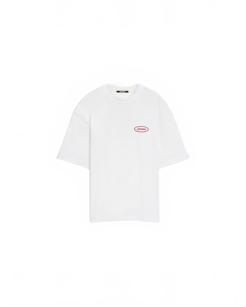 Le Tshirt Stazione - Jacquemus - Station Patch White Le Tshirt Stazione - Jacquemus - Station Patch White