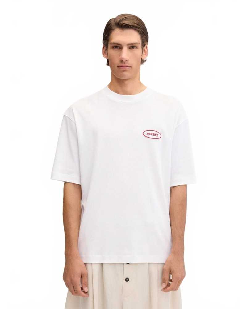 Le Tshirt Stazione - Jacquemus - Station Patch White Le Tshirt Stazione - Jacquemus - Station Patch White