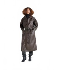 Trench Coat - Lemaire - Dark Cherry