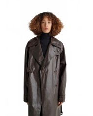 Trench Coat - Lemaire - Dark Cherry