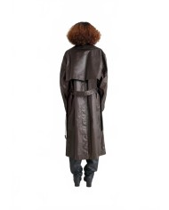 Trench Coat - Lemaire - Dark Cherry
