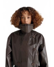 Trench Coat - Lemaire - Dark Cherry