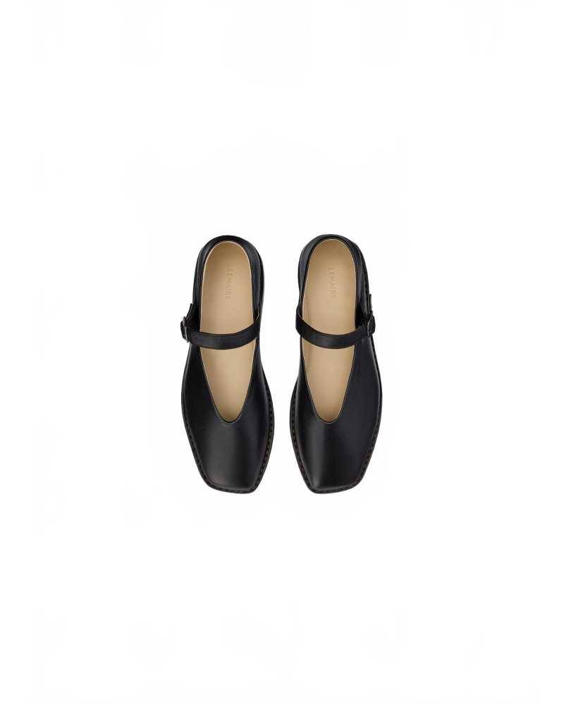 Ballerina Shoes - Lemaire - Black