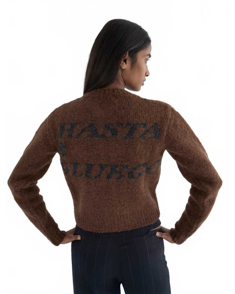 Cardigan Zip Hasta Luego - Paloma Wool - Brown