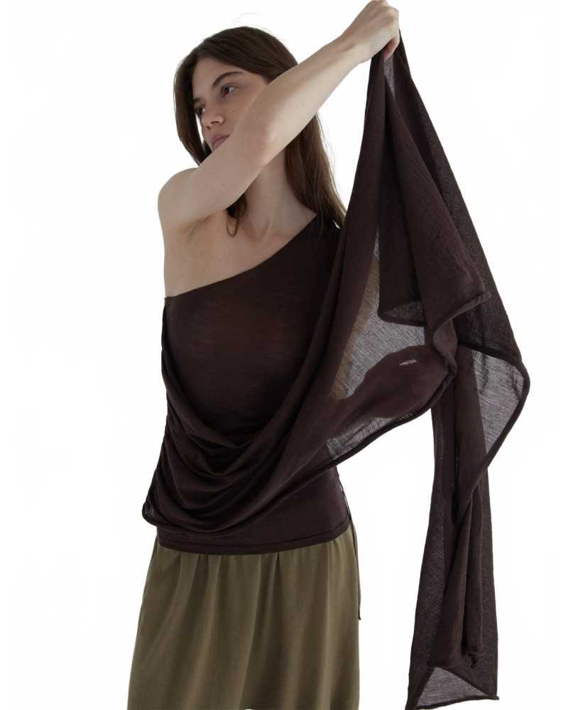 Top Puzzle - Paloma Wool - Brown Top Puzzle - Paloma Wool - Brown