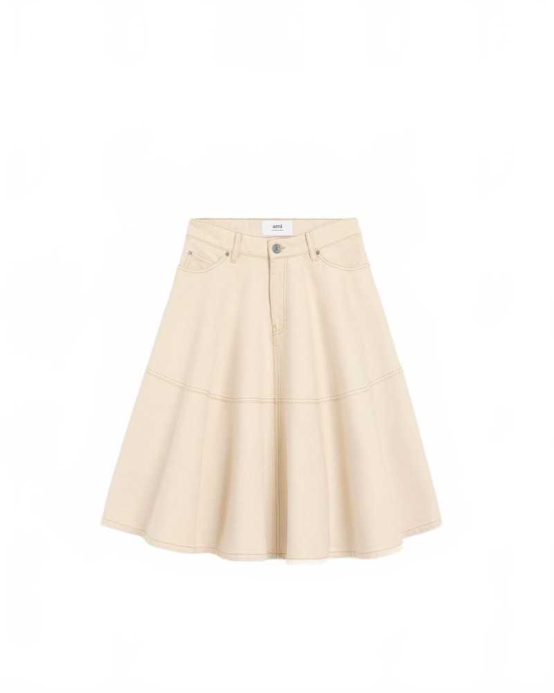 Midi Skirt - Ami - Ecru Midi Skirt - Ami - Ecru