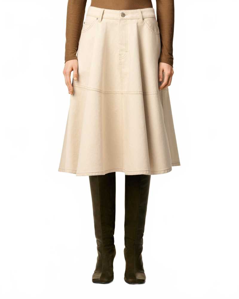 Midi Skirt - Ami - Ecru Midi Skirt - Ami - Ecru