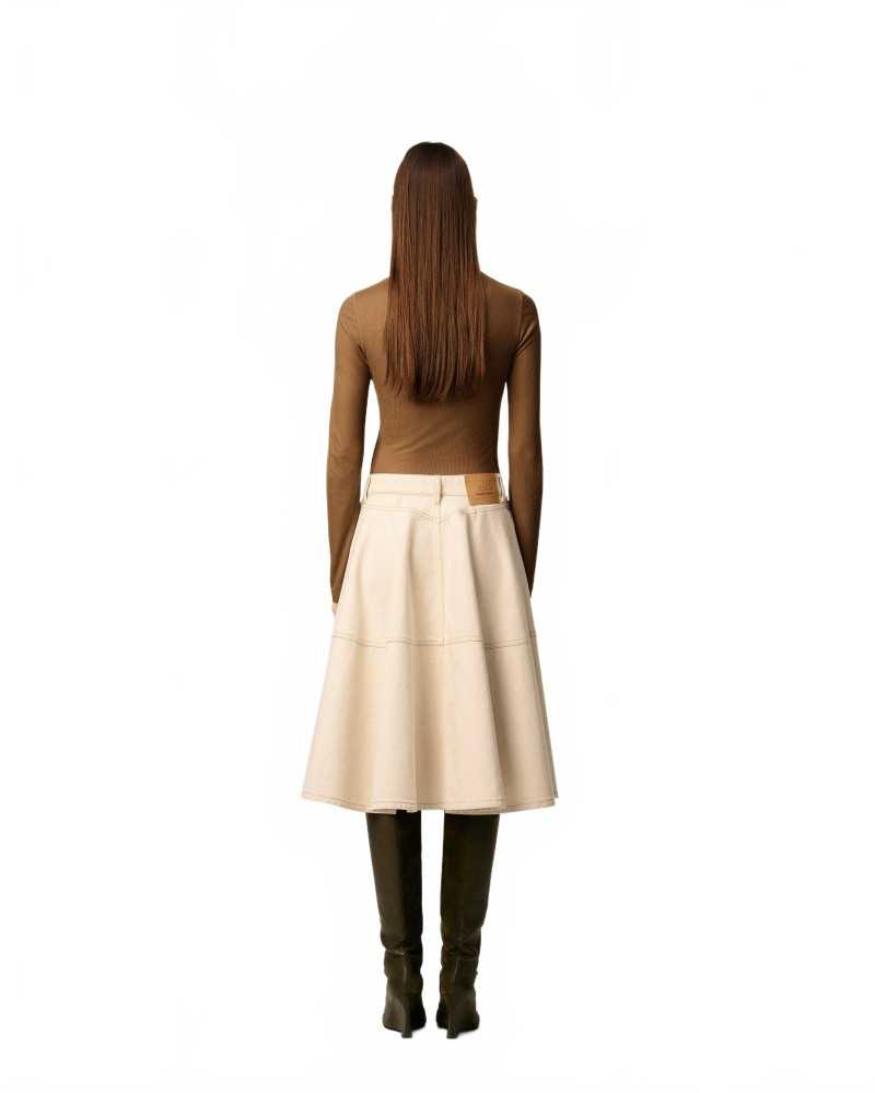 Midi Skirt - Ami - Ecru Midi Skirt - Ami - Ecru