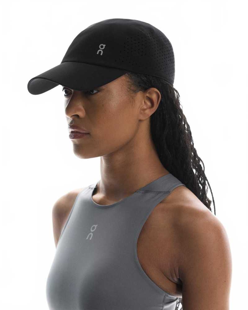 Lightweight Cap Unisex - On Running - Black Lightweight Cap Unisex - On Running - Black