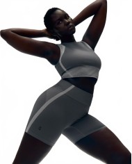 Studio Knit Shorts 1 Women - On Running - Rock / Glacier Studio Knit Shorts 1 Women - On Running - Rock / Glacier