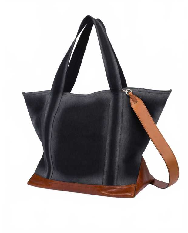 Fourre-tout En Denim - Moschino - Black Fourre-tout En Denim - Moschino - Black