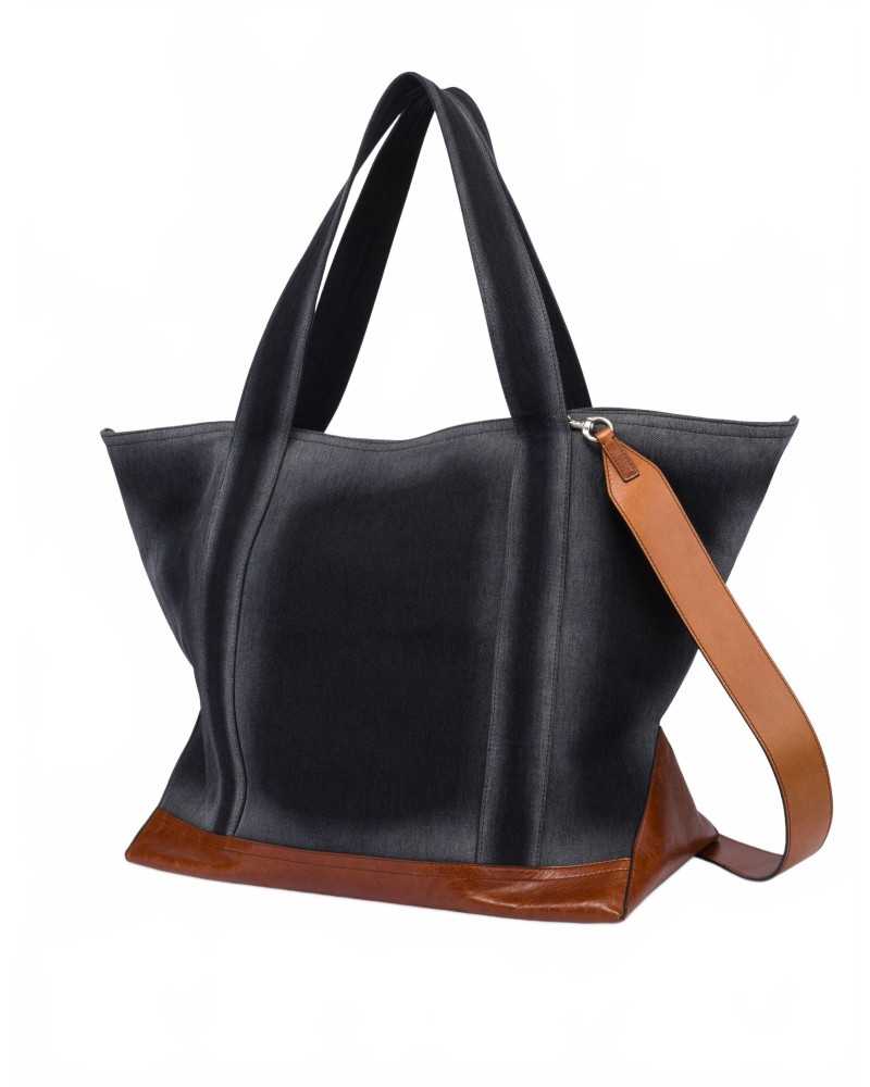 Fourre-tout En Denim - Moschino - Black Fourre-tout En Denim - Moschino - Black