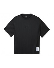 Auralite Pleated T-shirt - Satisfy - Black Auralite Pleated T-shirt - Satisfy - Black