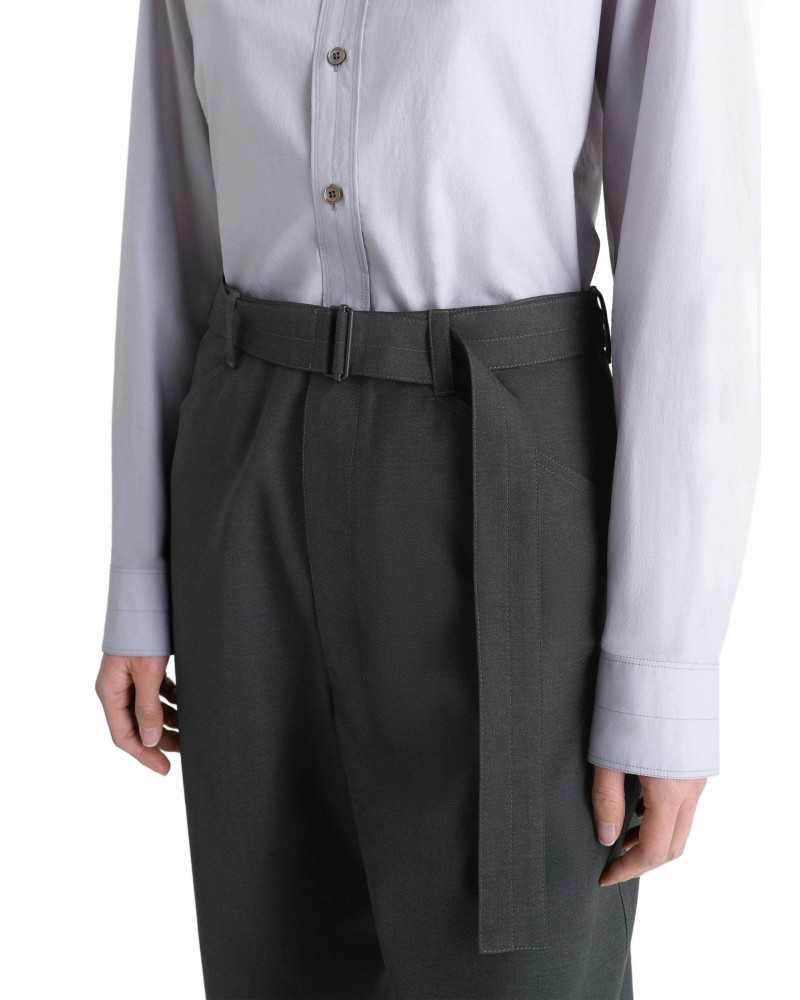 Curved Tailored Pants - Lemaire - Coal Curved Tailored Pants - Lemaire - Coal