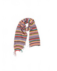 Multicolour Striped Scarf - La Fetiche - Multicolour