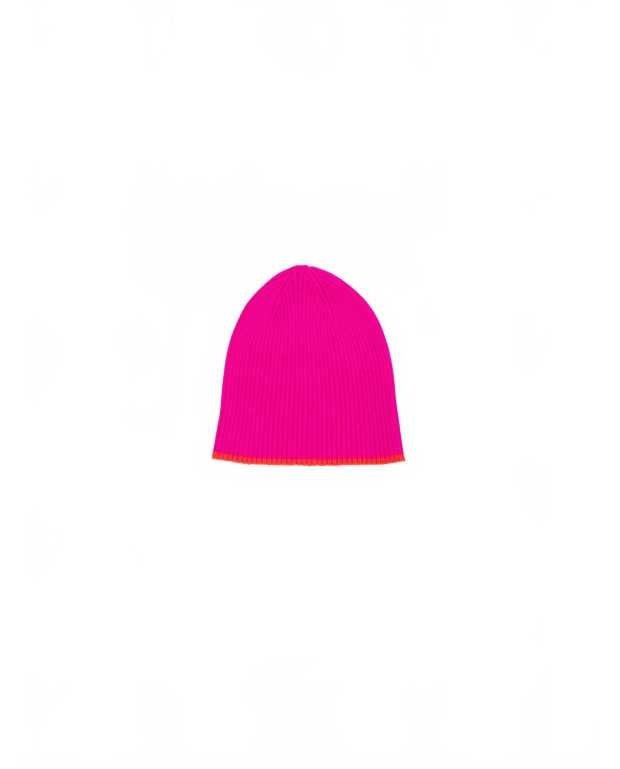 Ribbed Beanie - La Fetiche - Neon Pink Ribbed Beanie - La Fetiche - Neon Pink