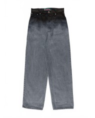 Stone Washed Boyfriend Jean - La Fetiche - Washed Black