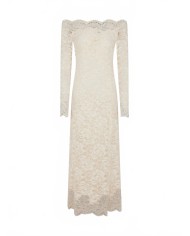 Robe Midi En Dentelle - Rabanne - Ivory