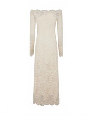 Robe Midi En Dentelle - Rabanne - Ivory