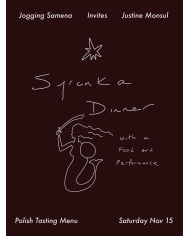 SYRENKA DINER Samedi 15 Novembre 2025 SYRENKA DINER Samedi 15 Novembre 2025