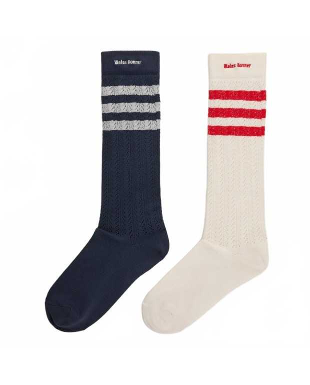 WB Cro Hi Sock - Adidas X Wales Bonner - Chalk White / Night Navy WB Cro Hi Sock - Adidas X Wales Bonner - Chalk White / Night Navy