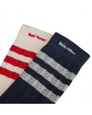 WB Cro Hi Sock - Adidas X Wales Bonner - Chalk White / Night Navy WB Cro Hi Sock - Adidas X Wales Bonner - Chalk White / Night Navy