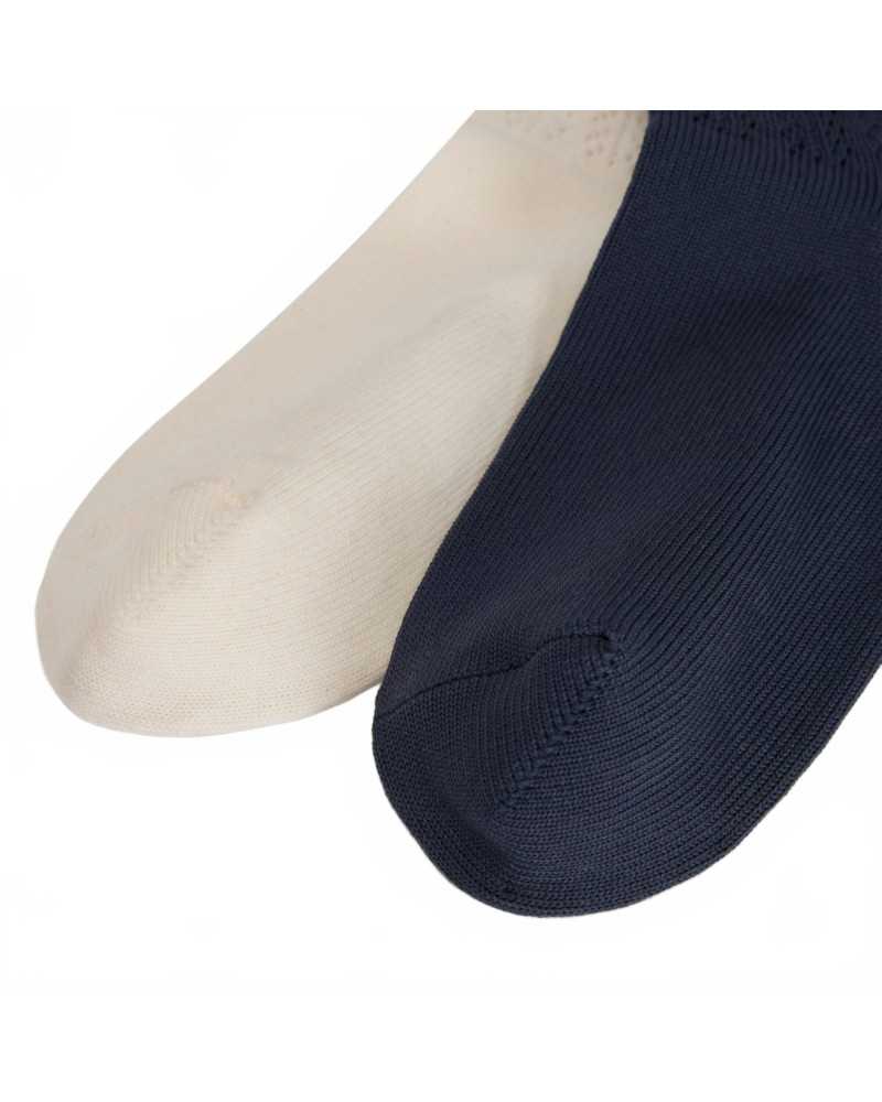 WB Cro Hi Sock - Adidas X Wales Bonner - Chalk White / Night Navy WB Cro Hi Sock - Adidas X Wales Bonner - Chalk White / Night Navy