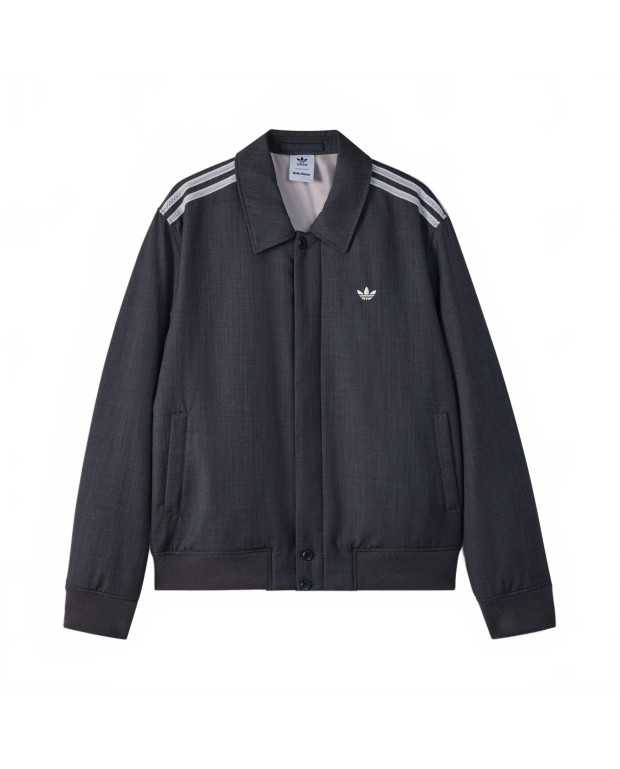 WB Wool Jacket - Adidas X Wales Bonner - Dark Grey Heather WB Wool Jacket - Adidas X Wales Bonner - Dark Grey Heather