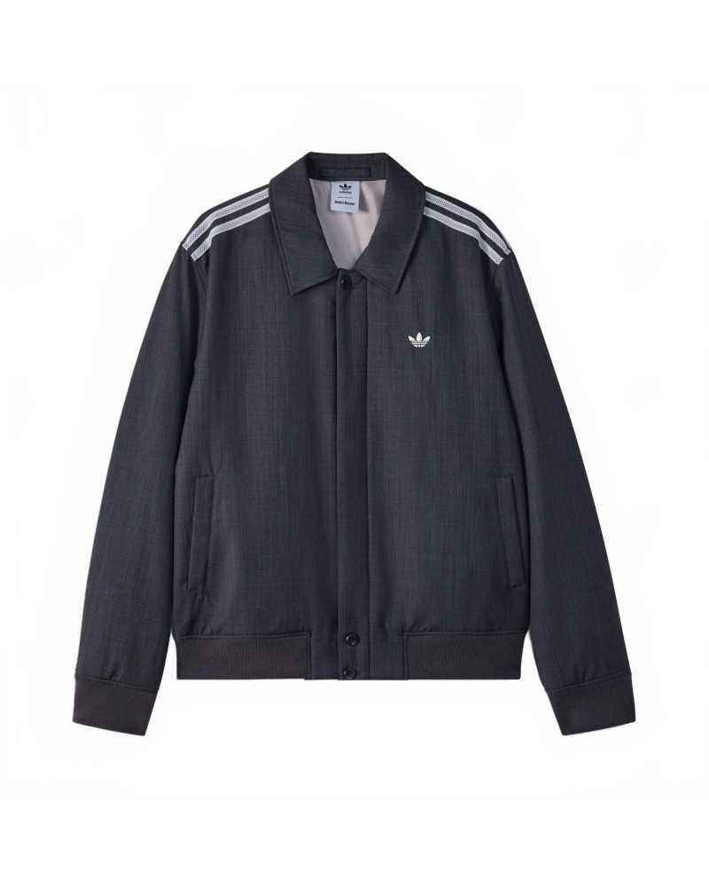 WB Wool Blouson - Adidas X Wales Bonner - Dark Grey Heather WB Wool Blouson - Adidas X Wales Bonner - Dark Grey Heather