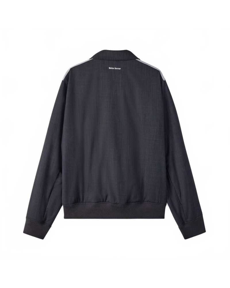 WB Wool Jacket - Adidas X Wales Bonner - Dark Grey Heather WB Wool Jacket - Adidas X Wales Bonner - Dark Grey Heather