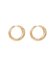 Boucle D oreille Creole Biseau - Charlotte Chesnais - Vermeil Boucle D oreille Creole Biseau - Charlotte Chesnais - Vermeil