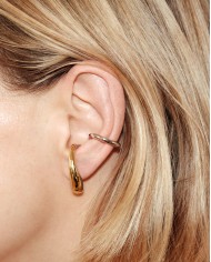 Mirage Blow Earring - Charlotte Chesnais - Vermeil / Silver Mirage Blow Earring - Charlotte Chesnais - Vermeil / Silver