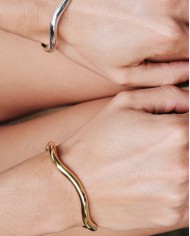 Bracelet Wave - Charlotte Chesnais - Vermeil / Argent Bracelet Wave - Charlotte Chesnais - Vermeil / Argent