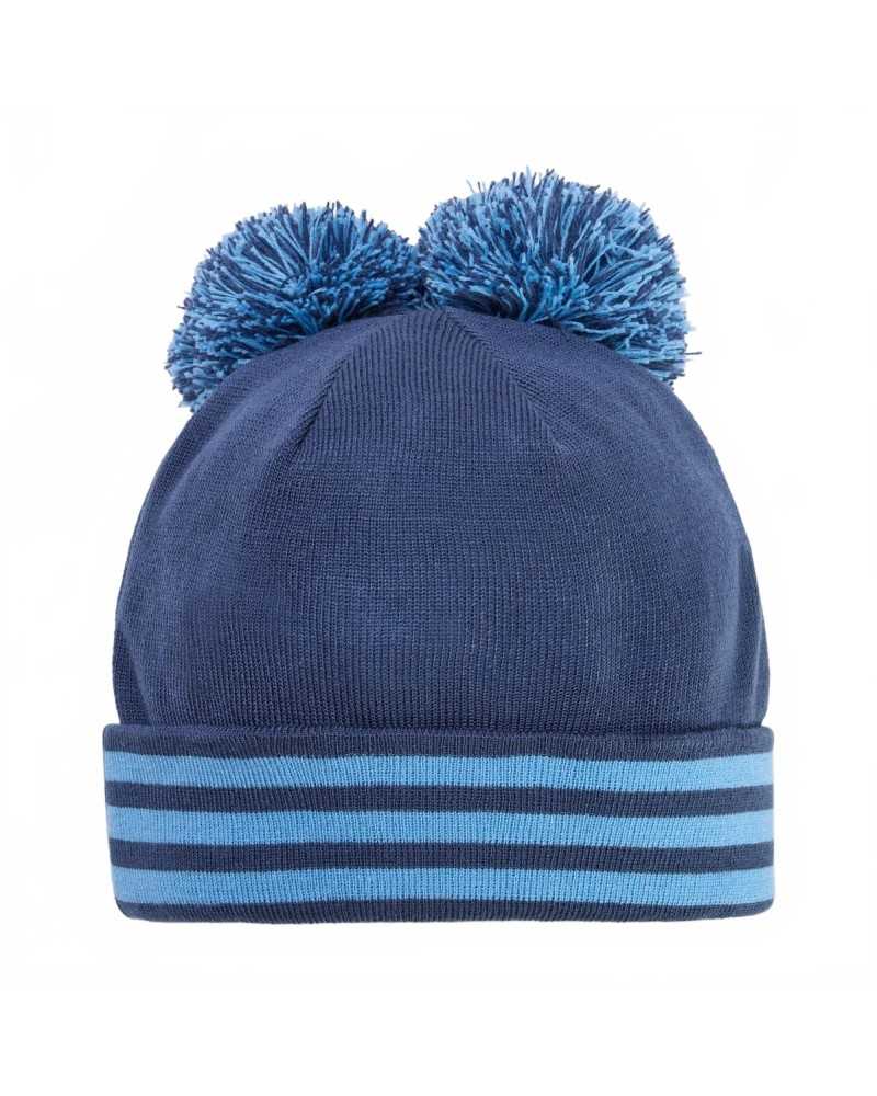 Pom Pom Beanie - Adidas X Avavav - Night Marine / Light Blue