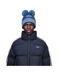 Pom Pom Beanie - Adidas X Avavav - Night Marine / Light Blue