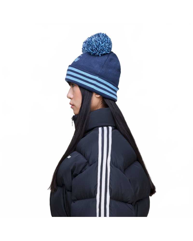 Pom Pom Beanie - Adidas X Avavav - Night Marine / Light Blue