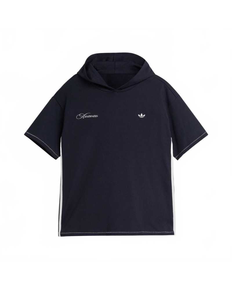 AV Hooded Tee - Adidas X Avavav - Black AV Hooded Tee - Adidas X Avavav - Black