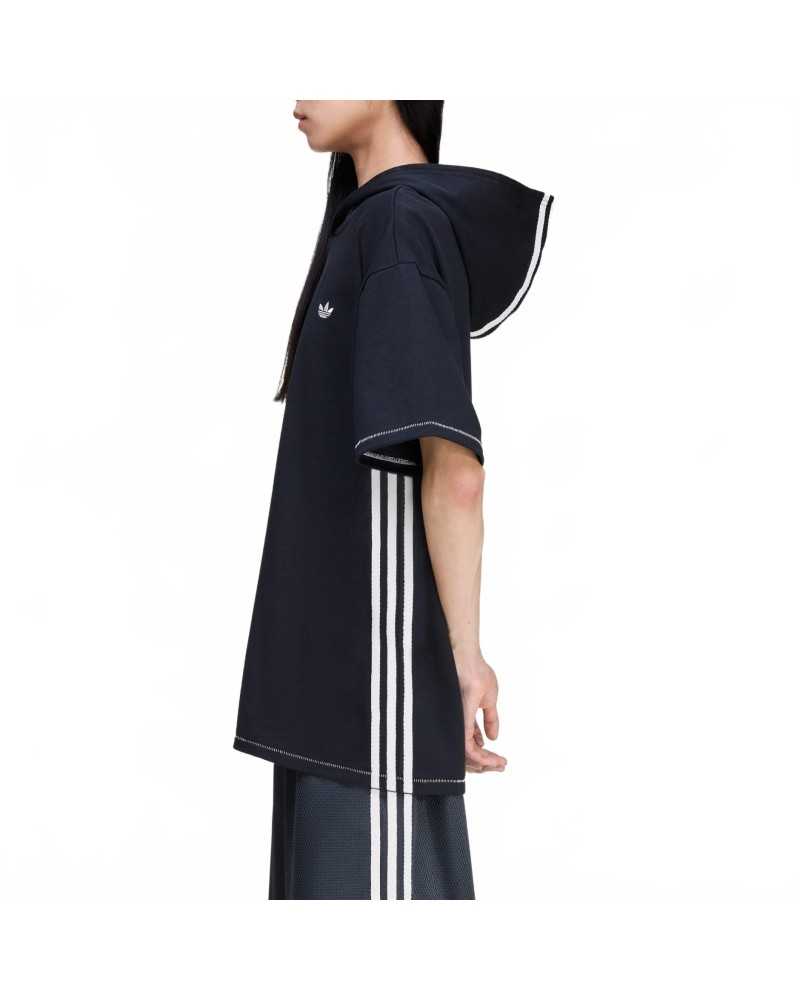 AV Hooded Tee - Adidas X Avavav - Black AV Hooded Tee - Adidas X Avavav - Black