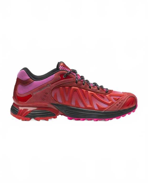 XT Whisper Aries - Salomon - Fiery Red / Fuchsia Pink