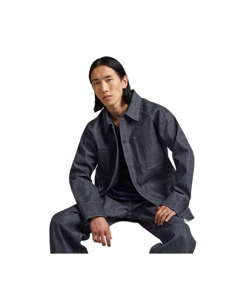 Selvedge MN Jacket - G-Star - Blue Raw Denim