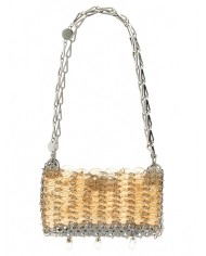 1969 Nano Crystal Resin Bag - Rabanne - Transparent Pink 1969 Nano Crystal Resin Bag - Rabanne - Transparent Pink