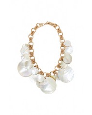 Collier Pastilles Coquillage - Rabanne - Nacre