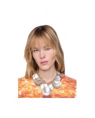 Pastilles Coquillage Necklace - Rabanne - Mother-of-pearl Pastilles Coquillage Necklace - Rabanne - Mother-of-pearl