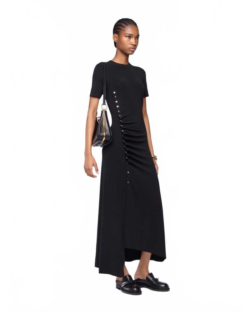 Drappee Maxi Dress - Rabanne - Black Drappee Maxi Dress - Rabanne - Black